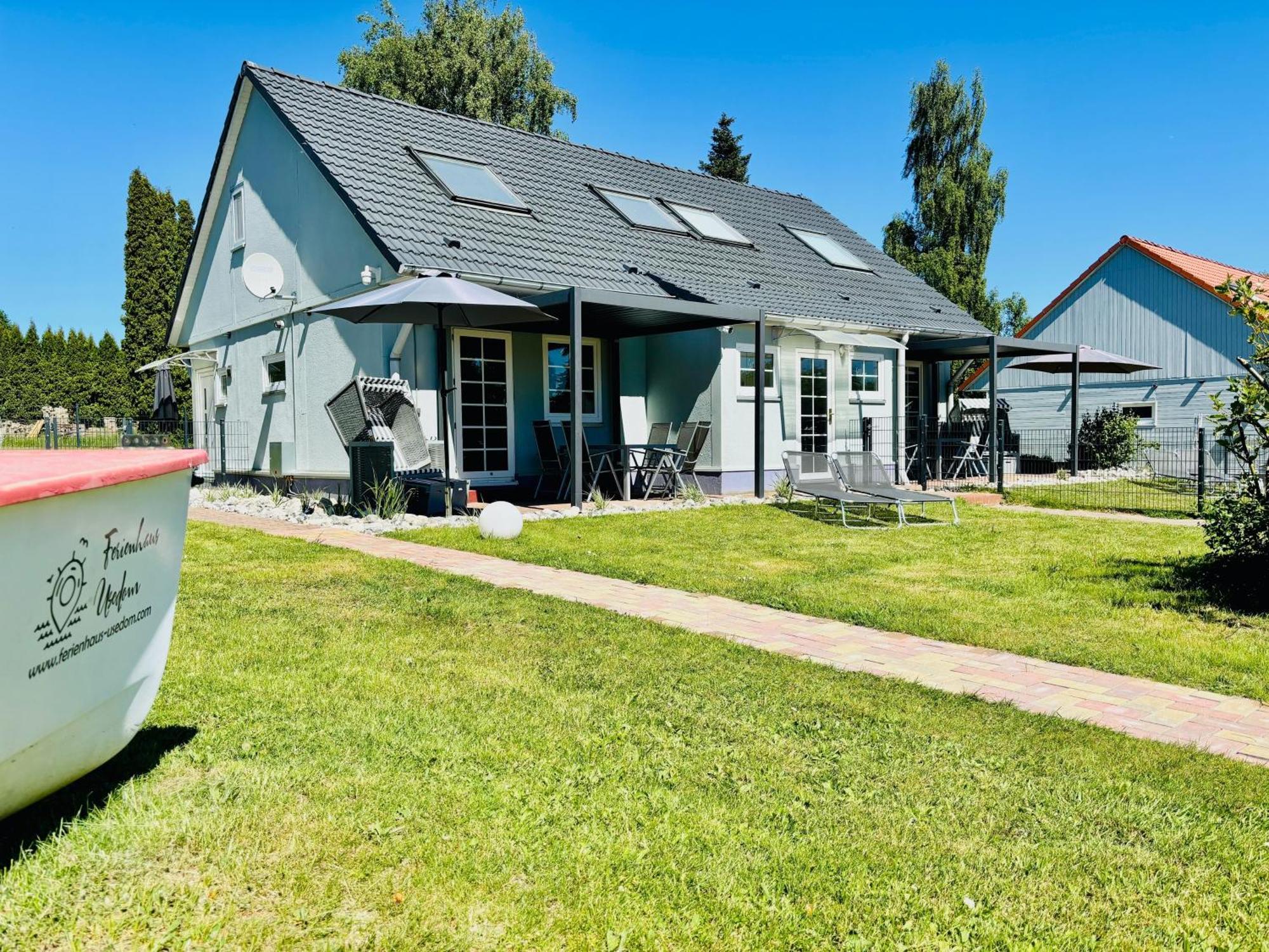 Lutow Ferienhaus Usedom Familie Stopp Haus 23 מראה חיצוני תמונה